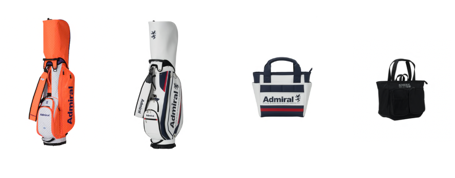 Admiral Golfのキャディバッグやゴルフ用品