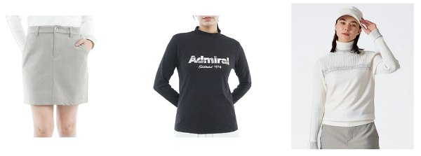 Admiral Golfのレディースゴルフウェア