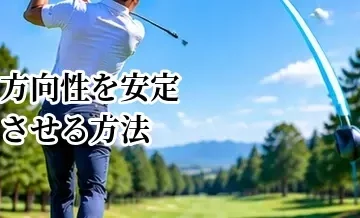 ゴルフの方向性を安定させる方法｜左右の曲がりを減らす基本