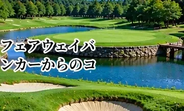 フェアウェイバンカーからのコース攻略｜距離を欲張らないクラブ選択