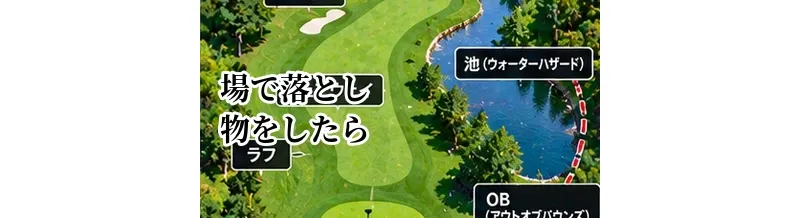 ゴルフ場で落とし物をしたら？届け出・確認の流れを解説