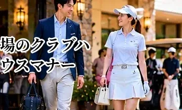 ゴルフ場のクラブハウスマナー｜受付・ロッカー・レストランでの基本