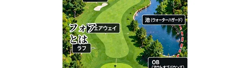 ゴルフのフォアとは？危険を知らせる掛け声と使う場面