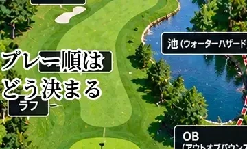 ゴルフのプレー順はどう決まる？ティーショット・セカンド・グリーンの基本