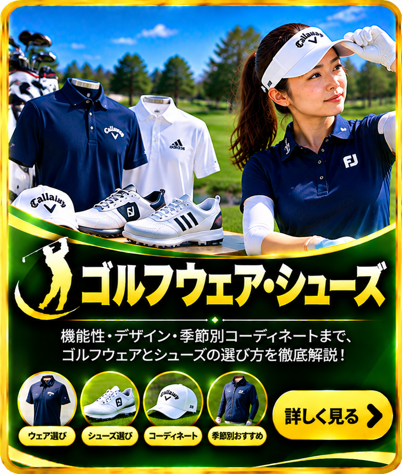 ゴルフウェア・シューズ