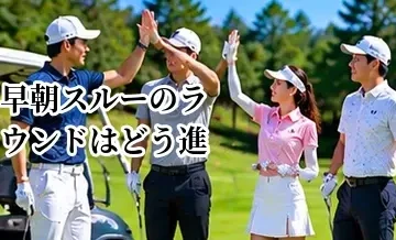 早朝スルーのラウンドはどう進む？準備・食事・時間配分を解説