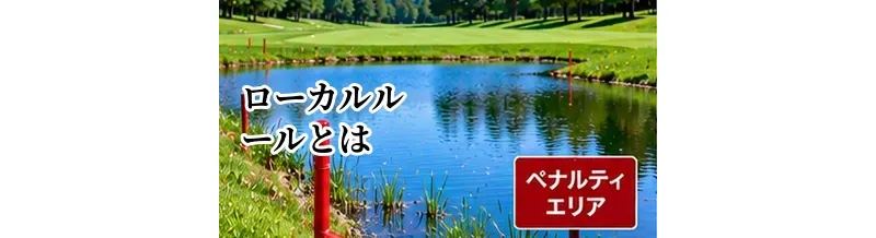 ゴルフのローカルルールとは？コンペやゴルフ場独自ルールの確認方法