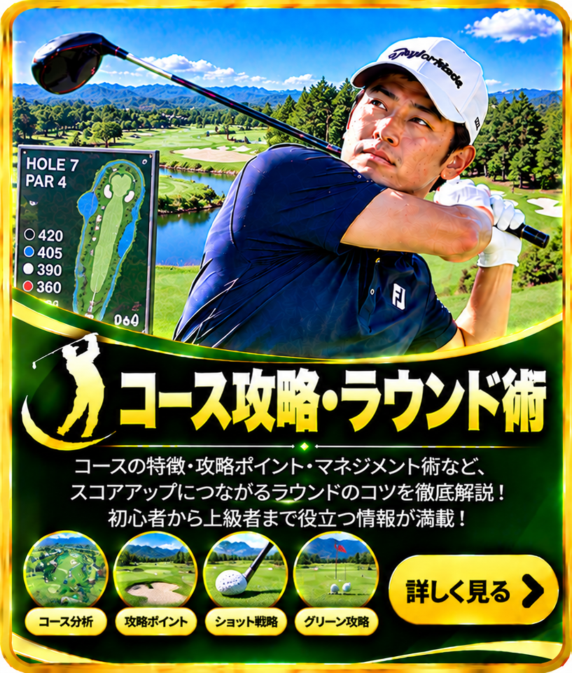 コース攻略・ラウンド術