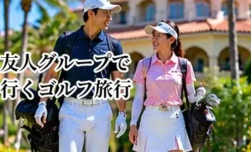 友人グループで行くゴルフ旅行の計画方法｜部屋・移動・ラウンドを決めるコツ